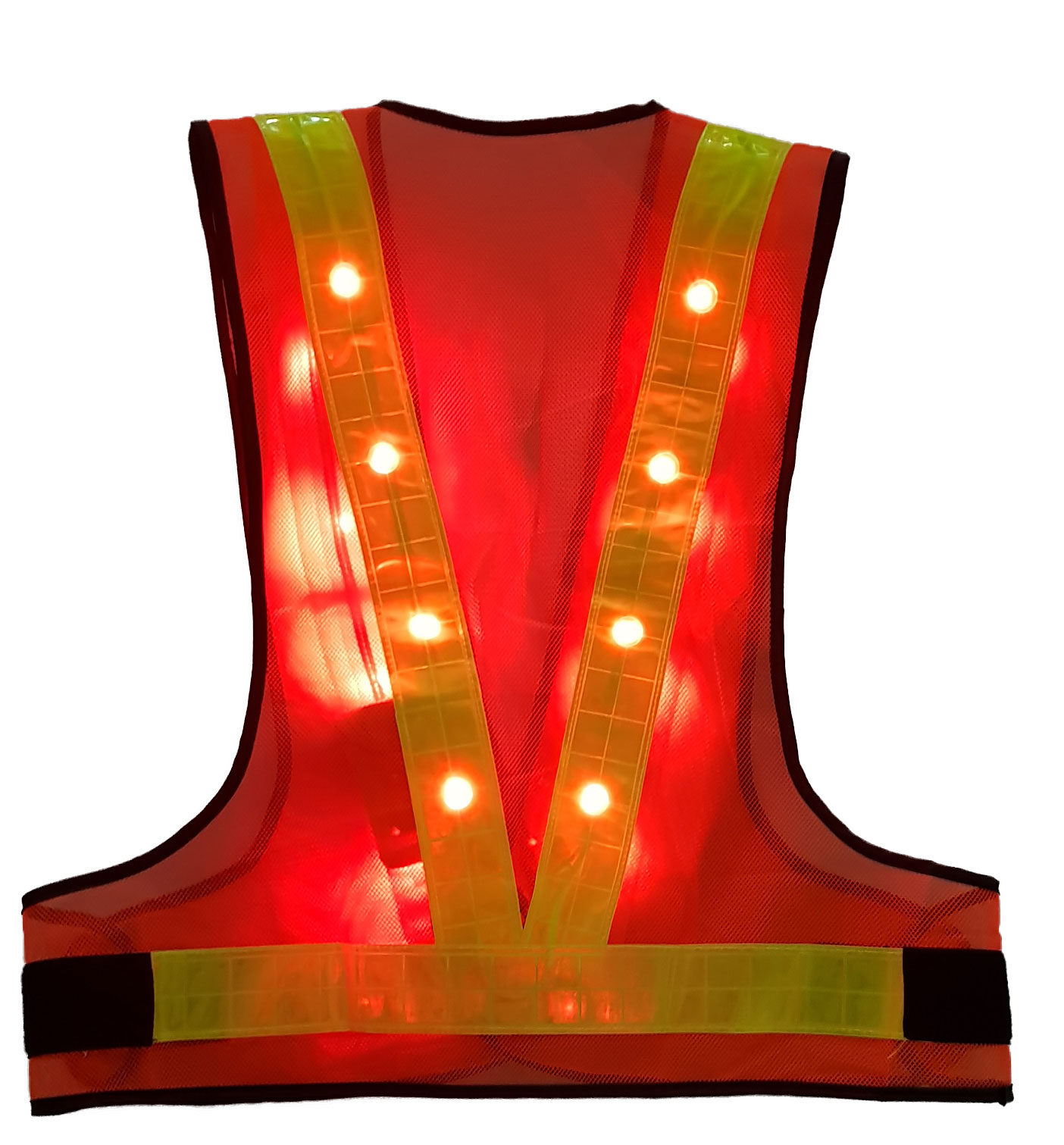 Hi VIS Safety Vest with LED lights